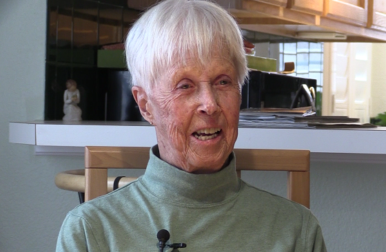 81 Year Old Andree Vetter on Yoga, Weights &amp; Bike Riding