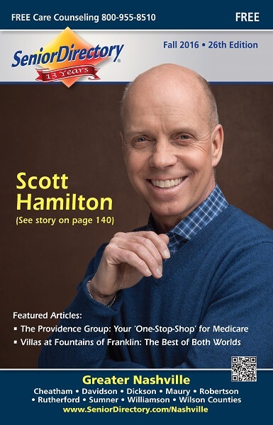 Scott Hamilton Photo on Senior Directory Cover