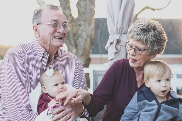 Grandkids with Grandparents